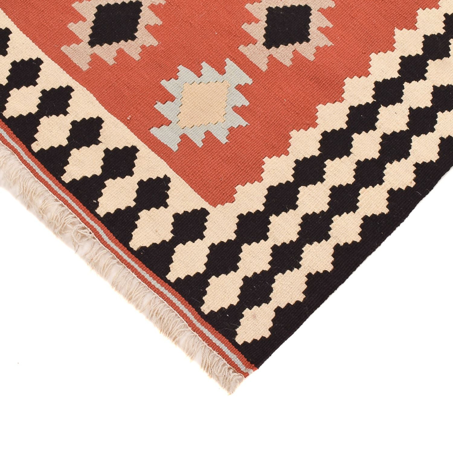 Kelim Teppich - Oriental - 147 x 100 cm - mehrfarbig
