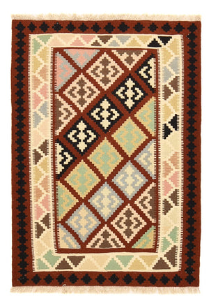 Kelim Teppich - Oriental - 144 x 103 cm - mehrfarbig