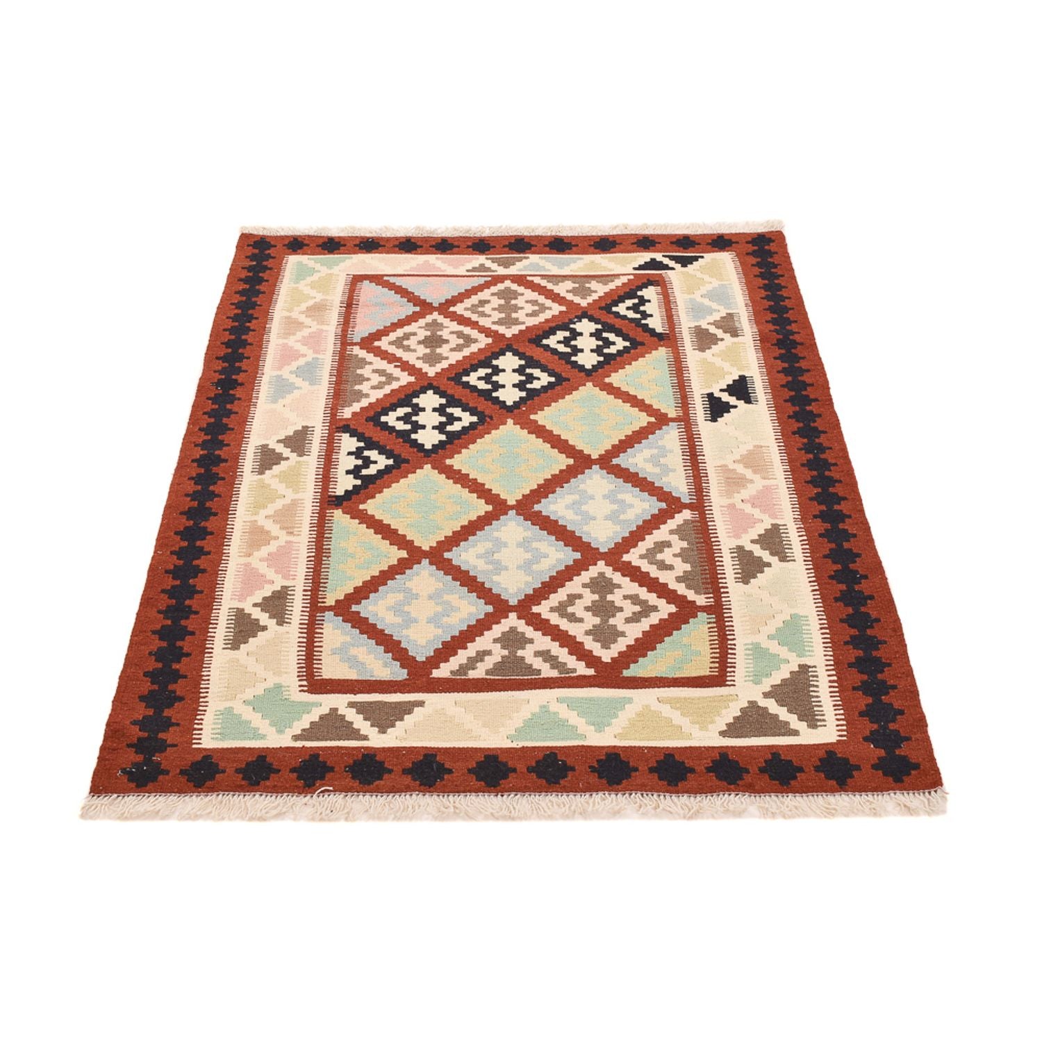 Kelim Teppich - Oriental - 144 x 103 cm - mehrfarbig