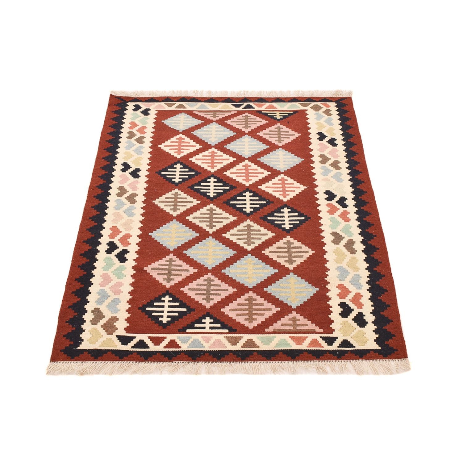 Kelim Teppich - Oriental - 147 x 103 cm - mehrfarbig