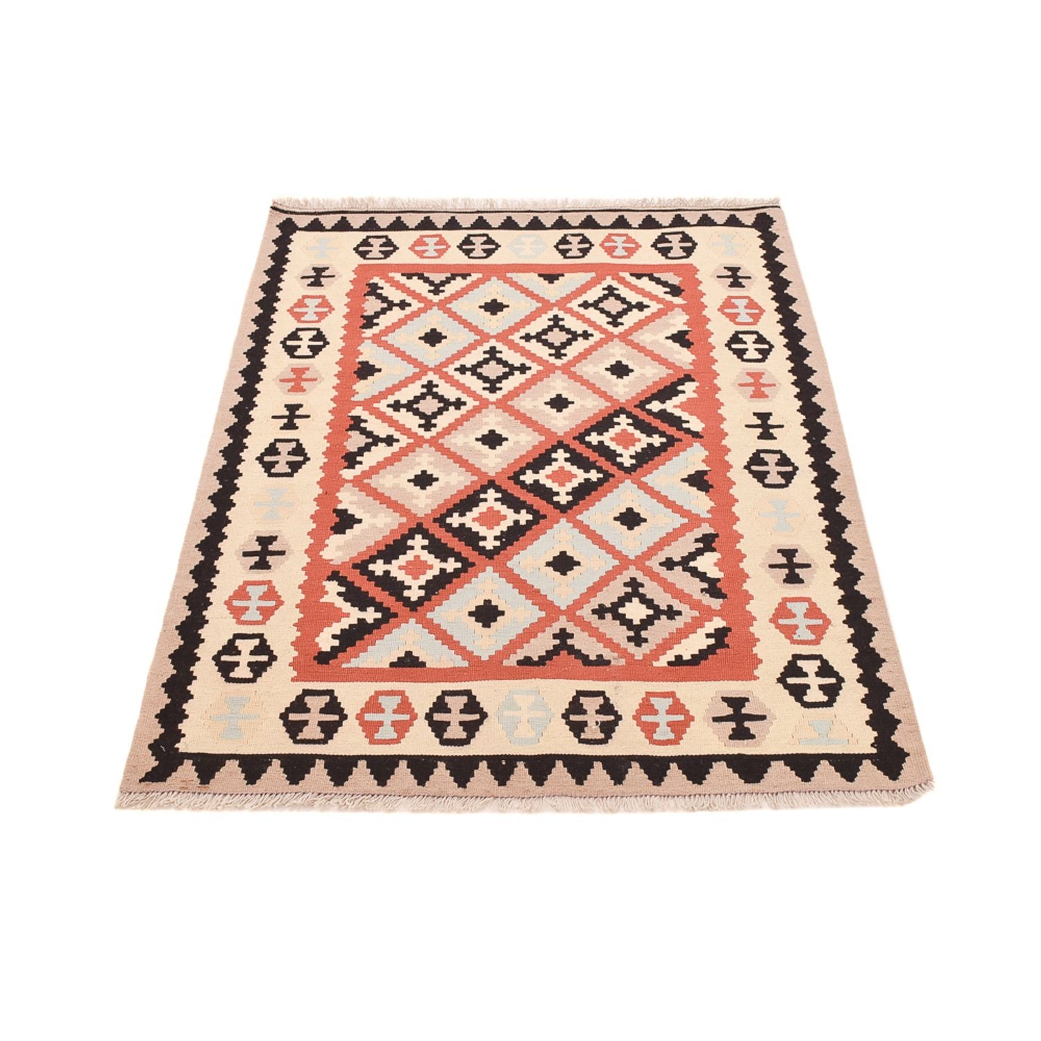 Kelim Teppich - Oriental - 150 x 106 cm - mehrfarbig