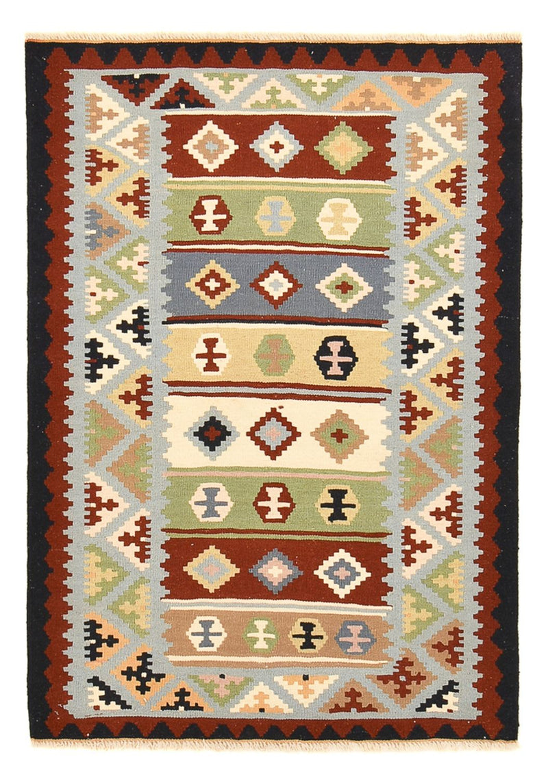 Kelim Teppich - Oriental - 146 x 103 cm - mehrfarbig