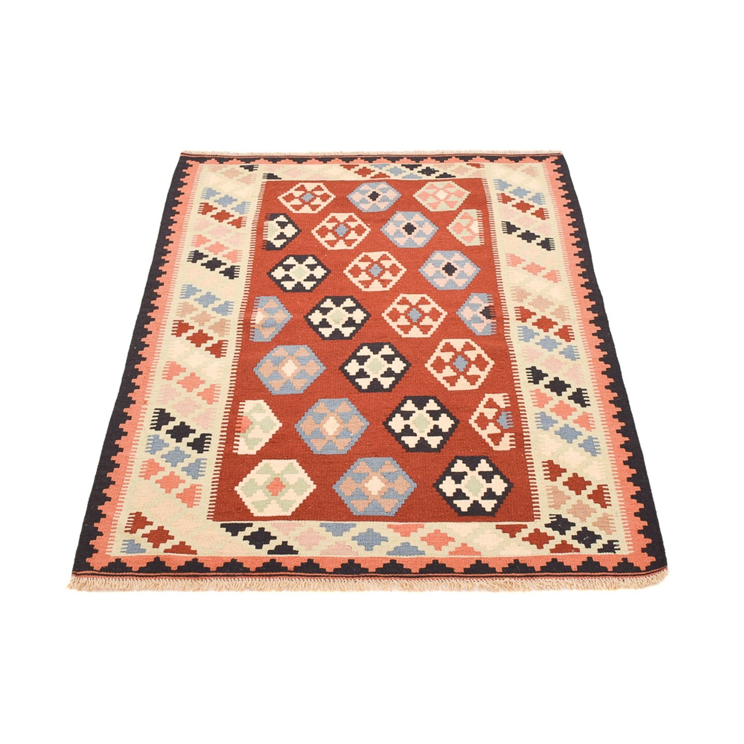Kelim Teppich - Oriental - 149 x 103 cm - mehrfarbig