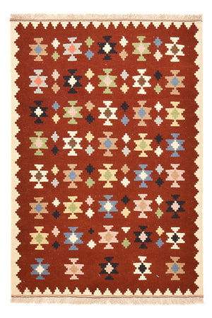 Kelim Teppich - Oriental - 153 x 105 cm - mehrfarbig
