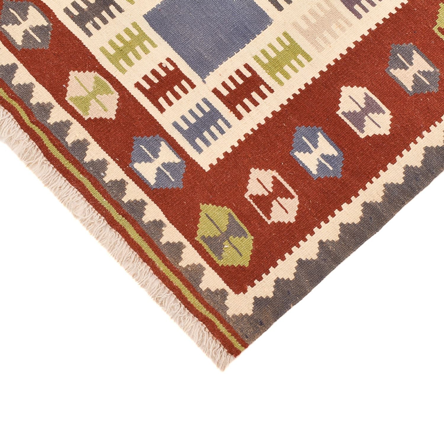 Kelim Teppich - Oriental - 146 x 102 cm - mehrfarbig