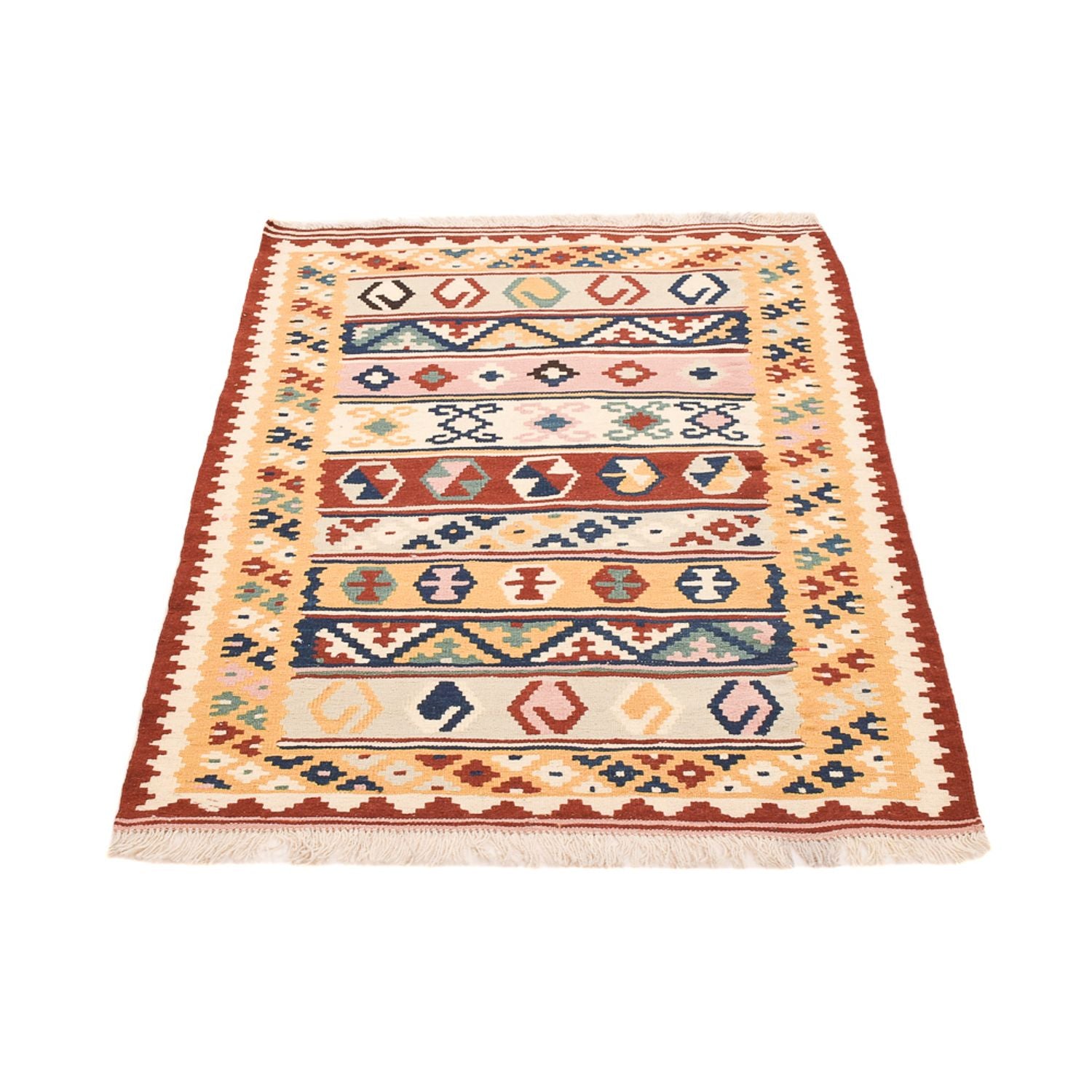Kelim Teppich - Oriental - 144 x 105 cm - mehrfarbig