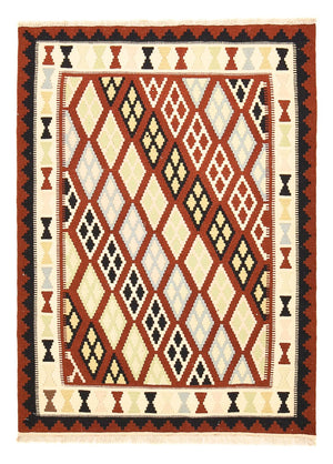 Kelim Teppich - Oriental - 147 x 105 cm - mehrfarbig