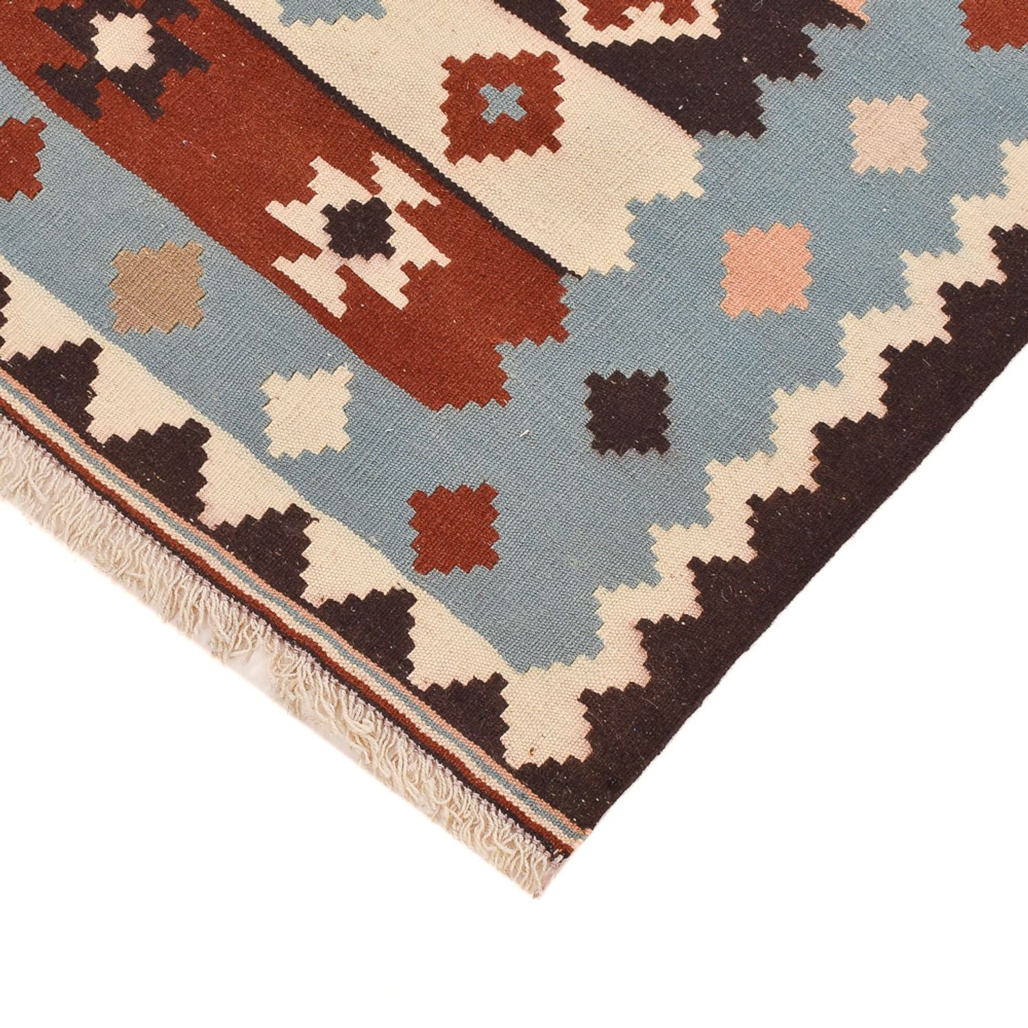 Kelim Teppich - Oriental - 142 x 103 cm - mehrfarbig