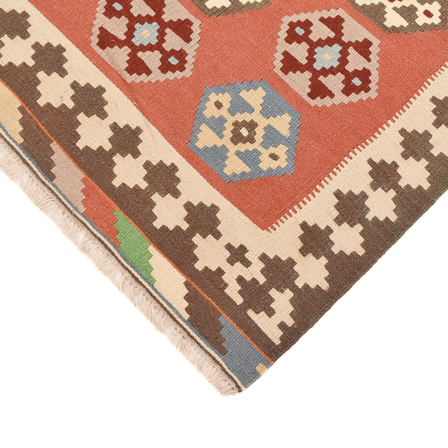 Kelim Teppich - Oriental - 146 x 100 cm - mehrfarbig