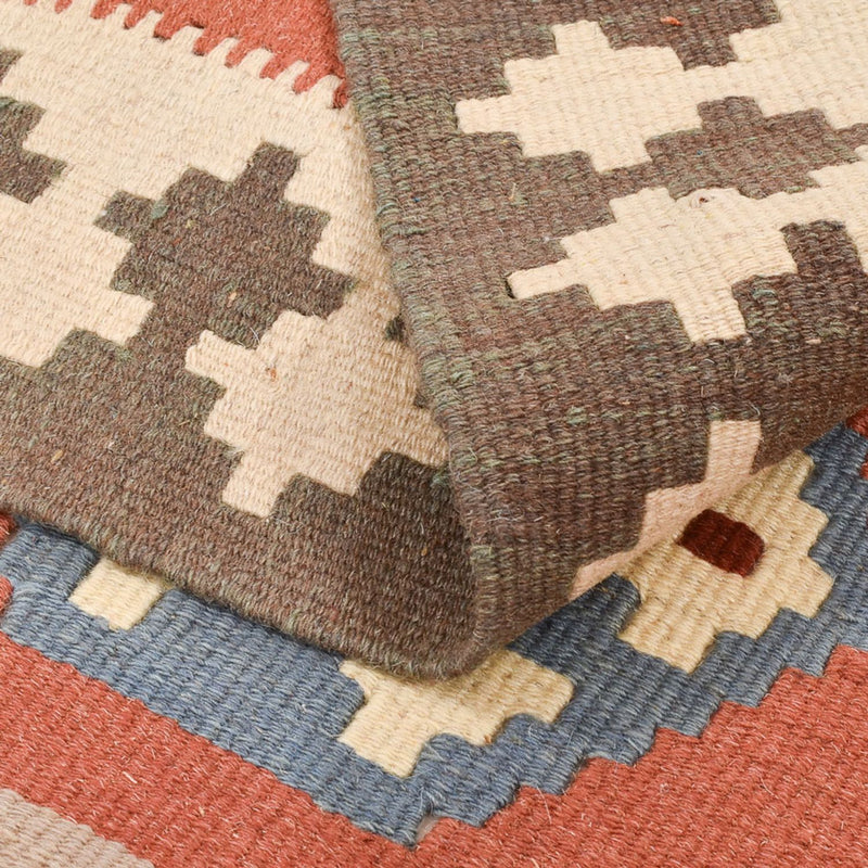 Kelim Teppich - Oriental - 146 x 100 cm - mehrfarbig