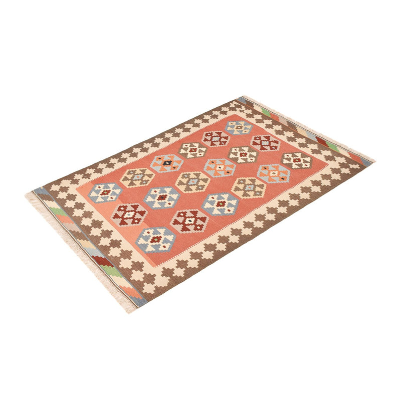 Kelim Teppich - Oriental - 146 x 100 cm - mehrfarbig