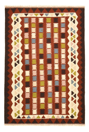 Kelim Teppich - Oriental - 150 x 100 cm - mehrfarbig