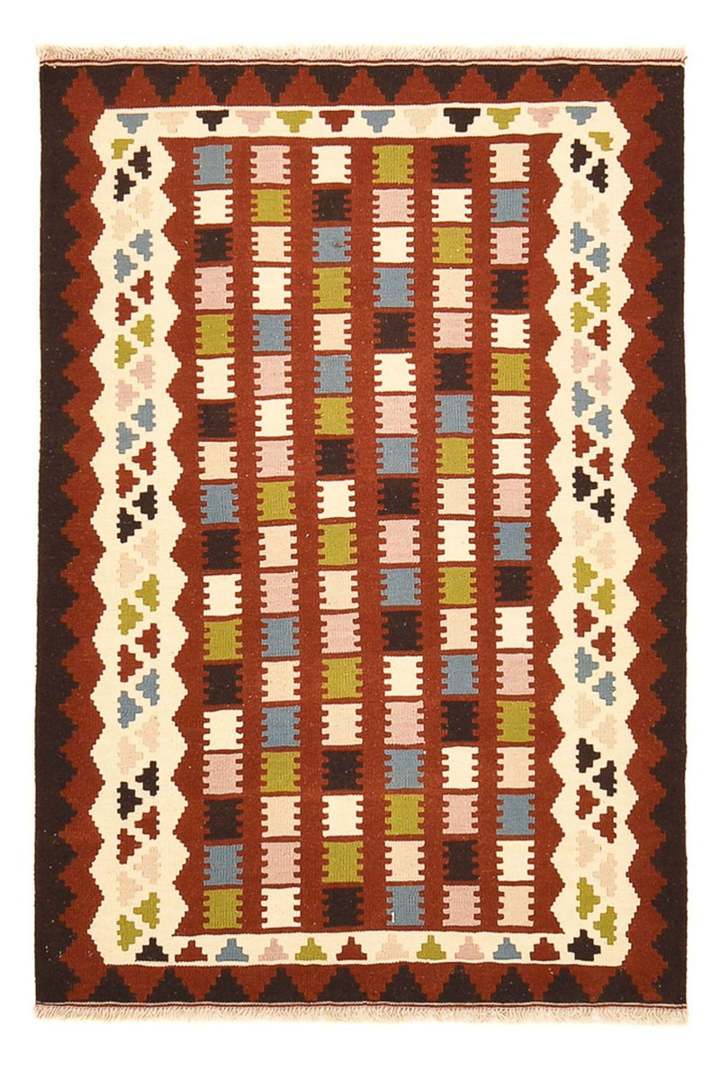 Kelim Teppich - Oriental - 150 x 100 cm - mehrfarbig