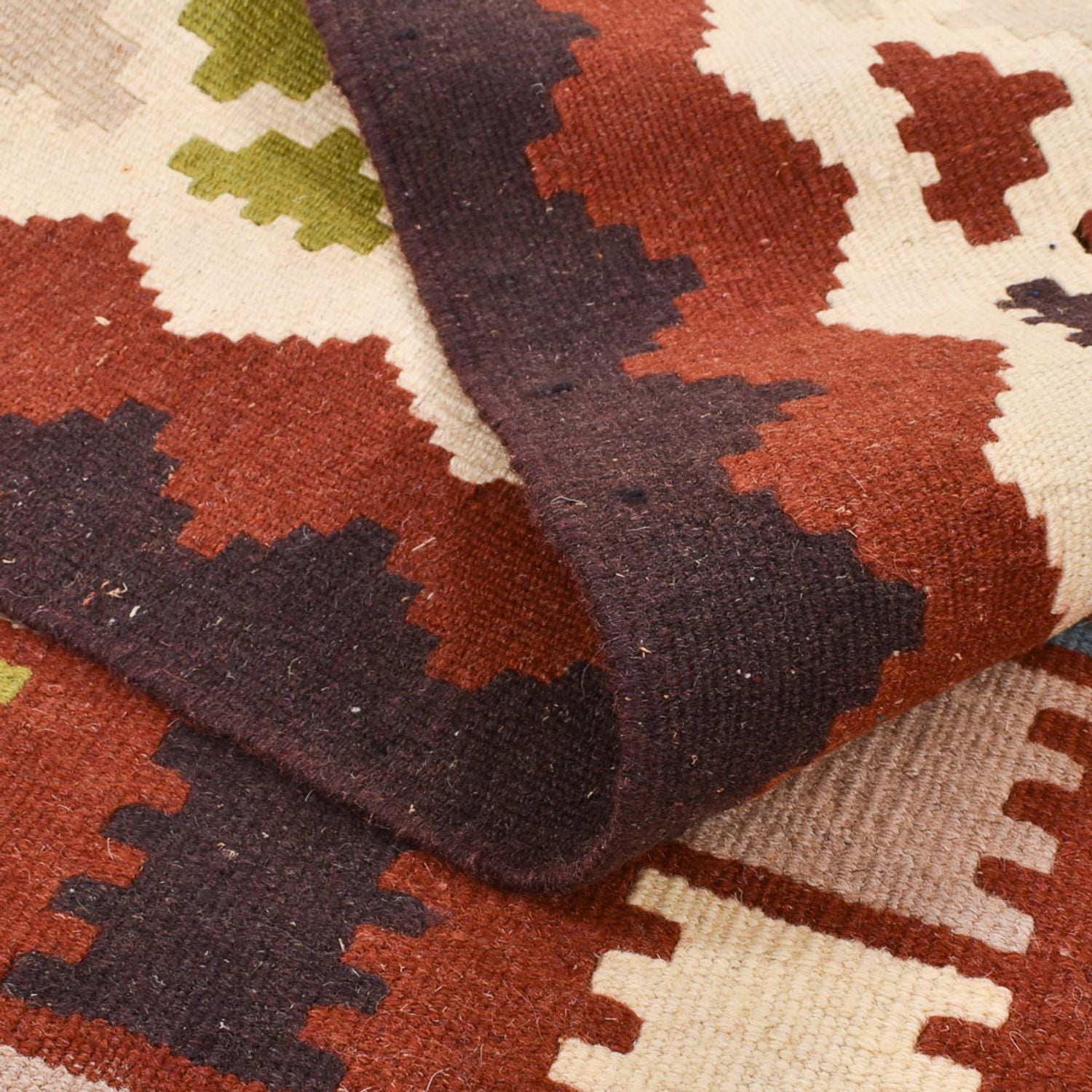 Kelim Teppich - Oriental - 150 x 100 cm - mehrfarbig