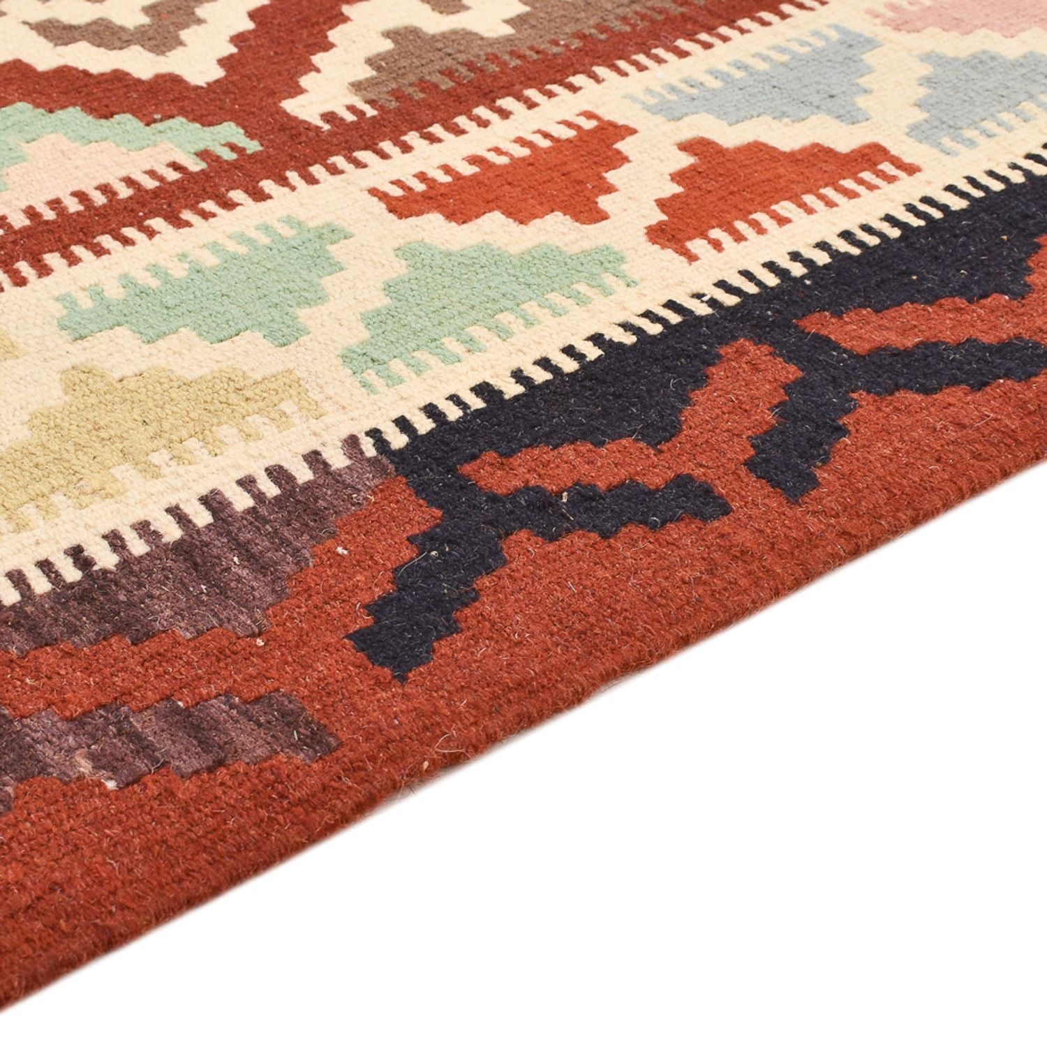 Kelim Teppich - Oriental - 145 x 102 cm - mehrfarbig