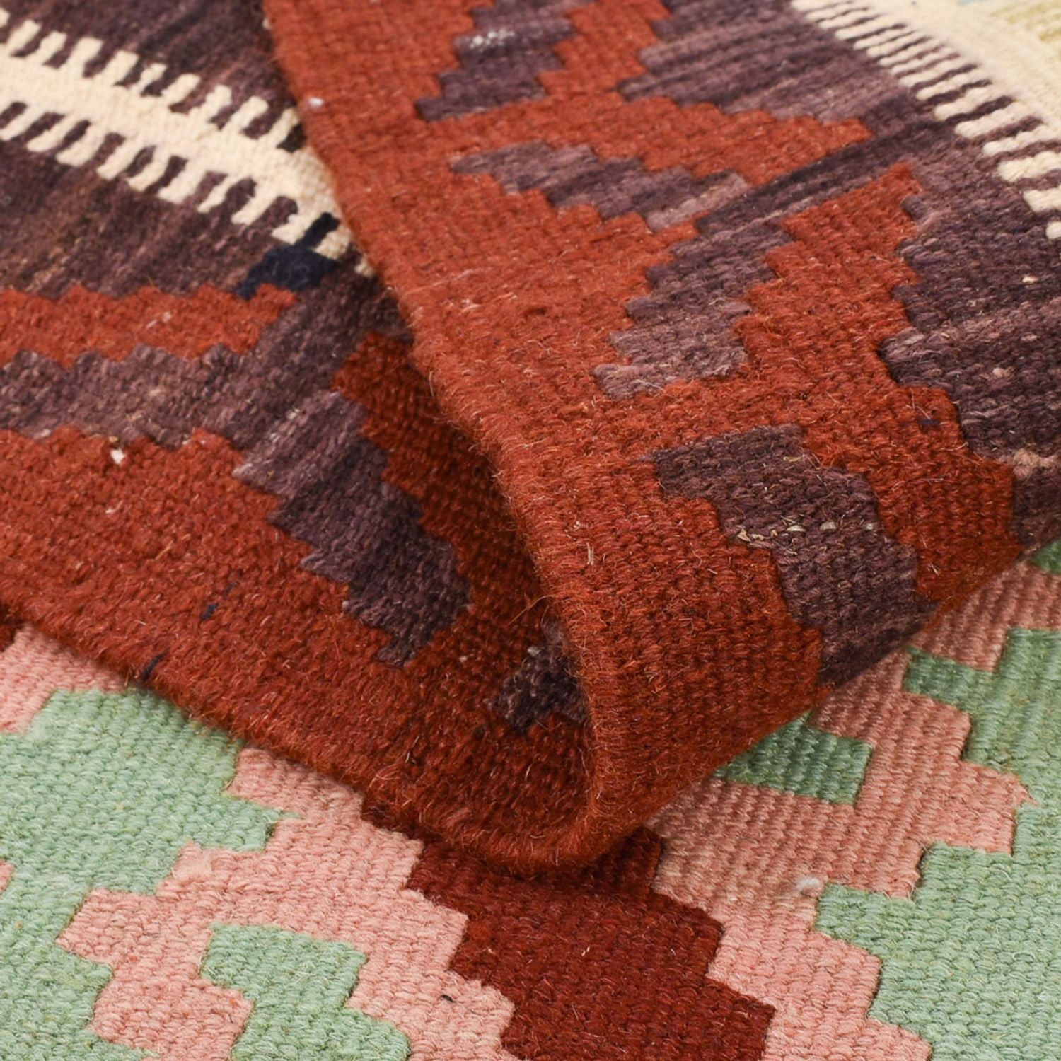 Kelim Teppich - Oriental - 145 x 102 cm - mehrfarbig