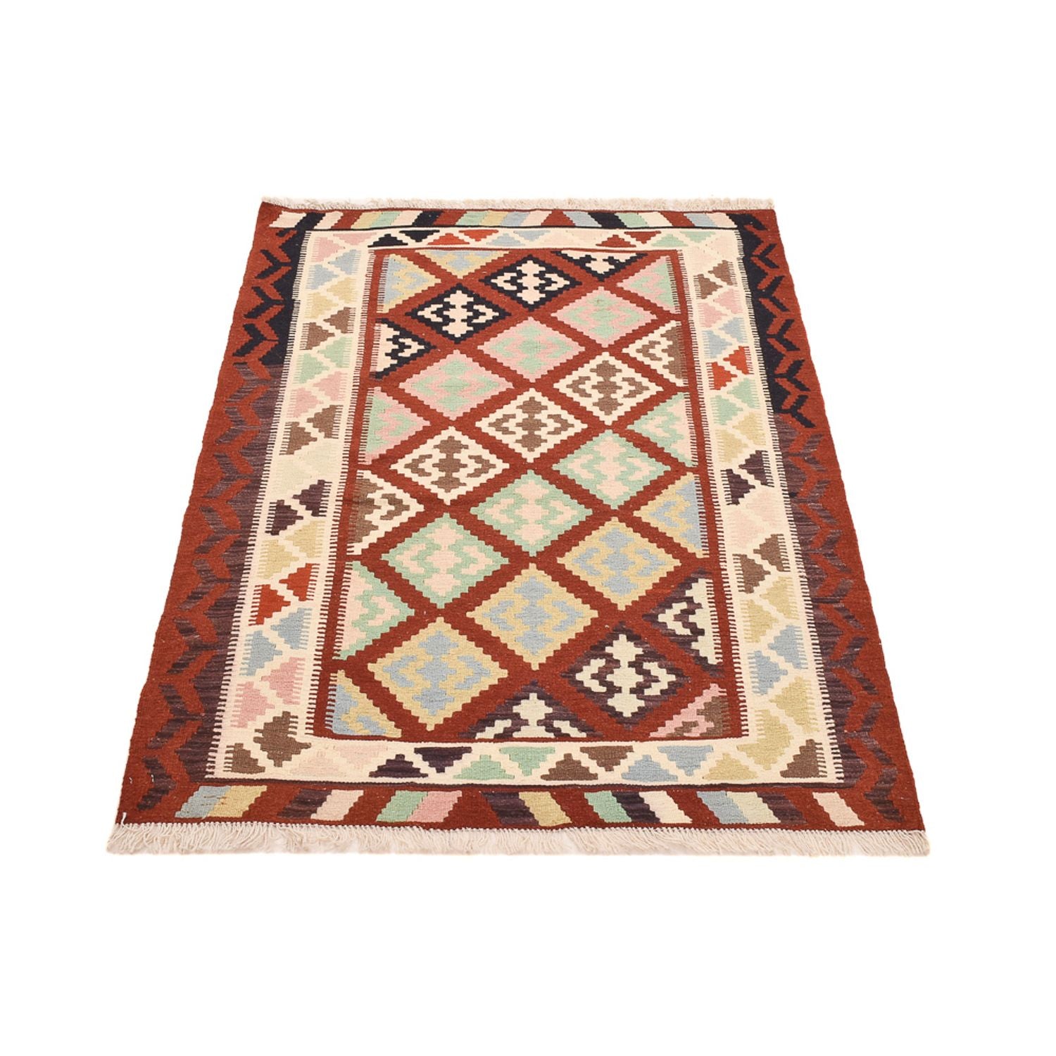 Kelim Teppich - Oriental - 145 x 102 cm - mehrfarbig