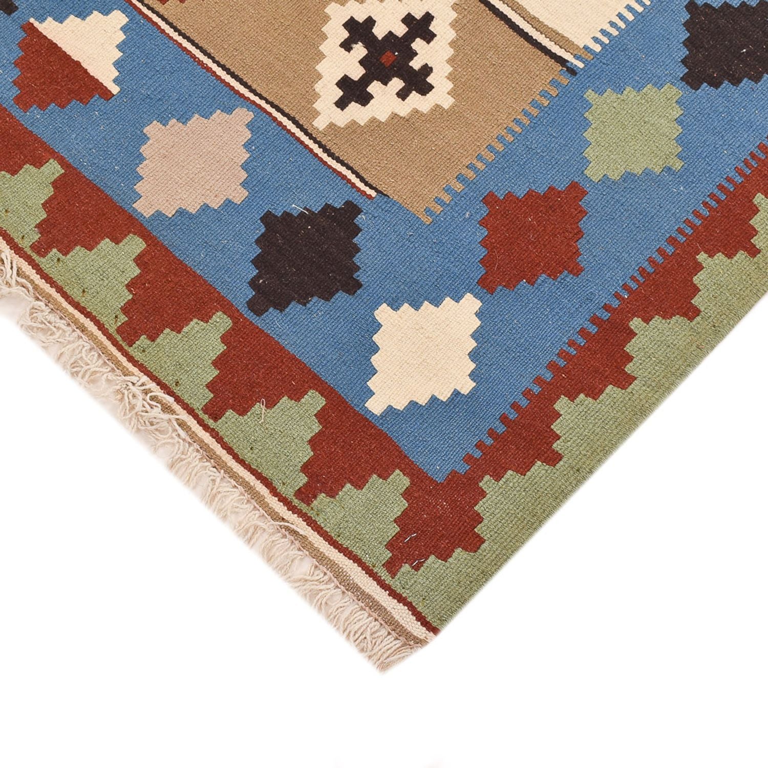 Kelim Teppich - Oriental - 140 x 103 cm - mehrfarbig