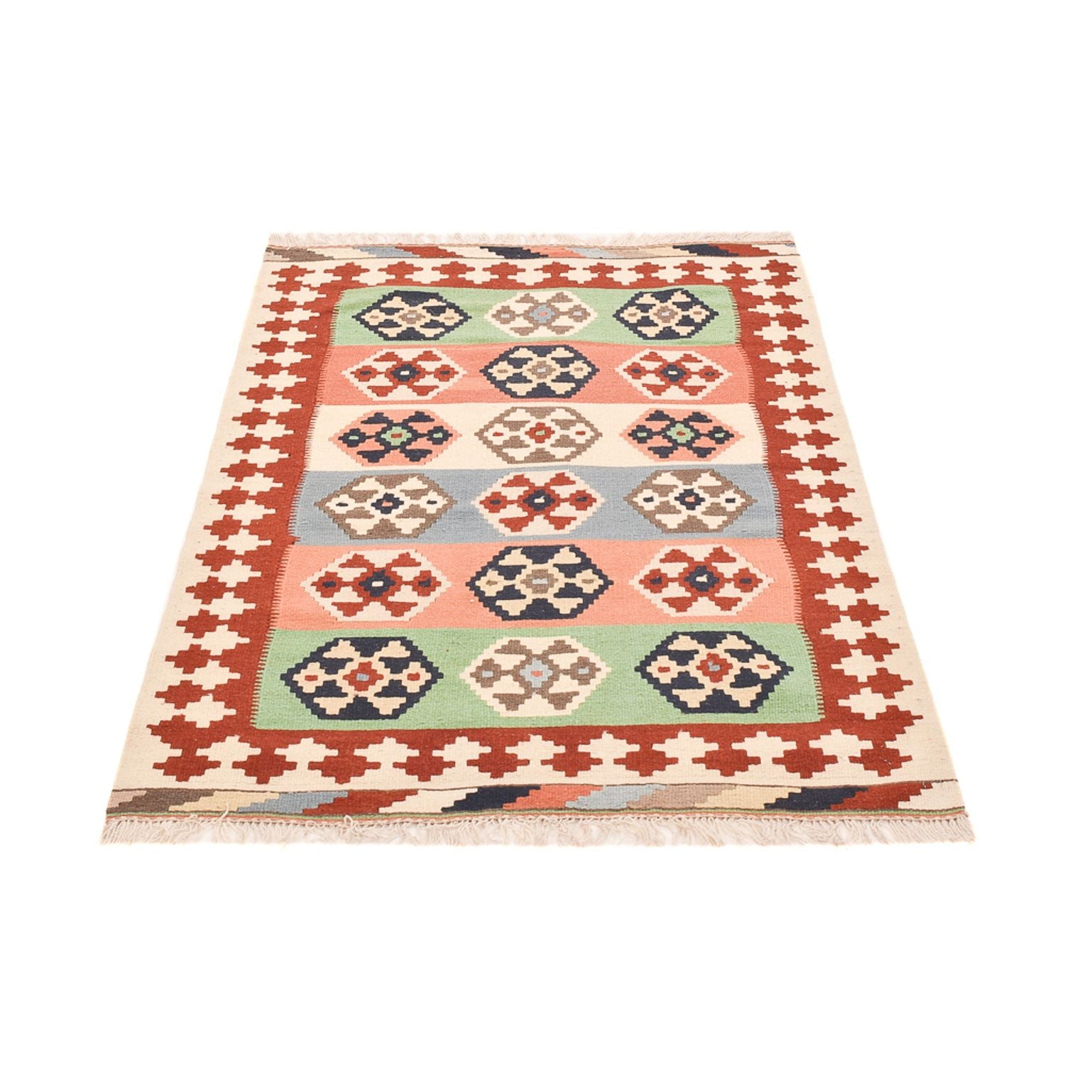 Kelim Teppich - Oriental - 147 x 98 cm - mehrfarbig