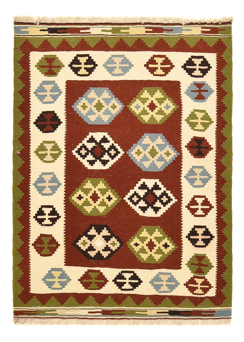 Kelim Teppich - Oriental - 146 x 103 cm - mehrfarbig