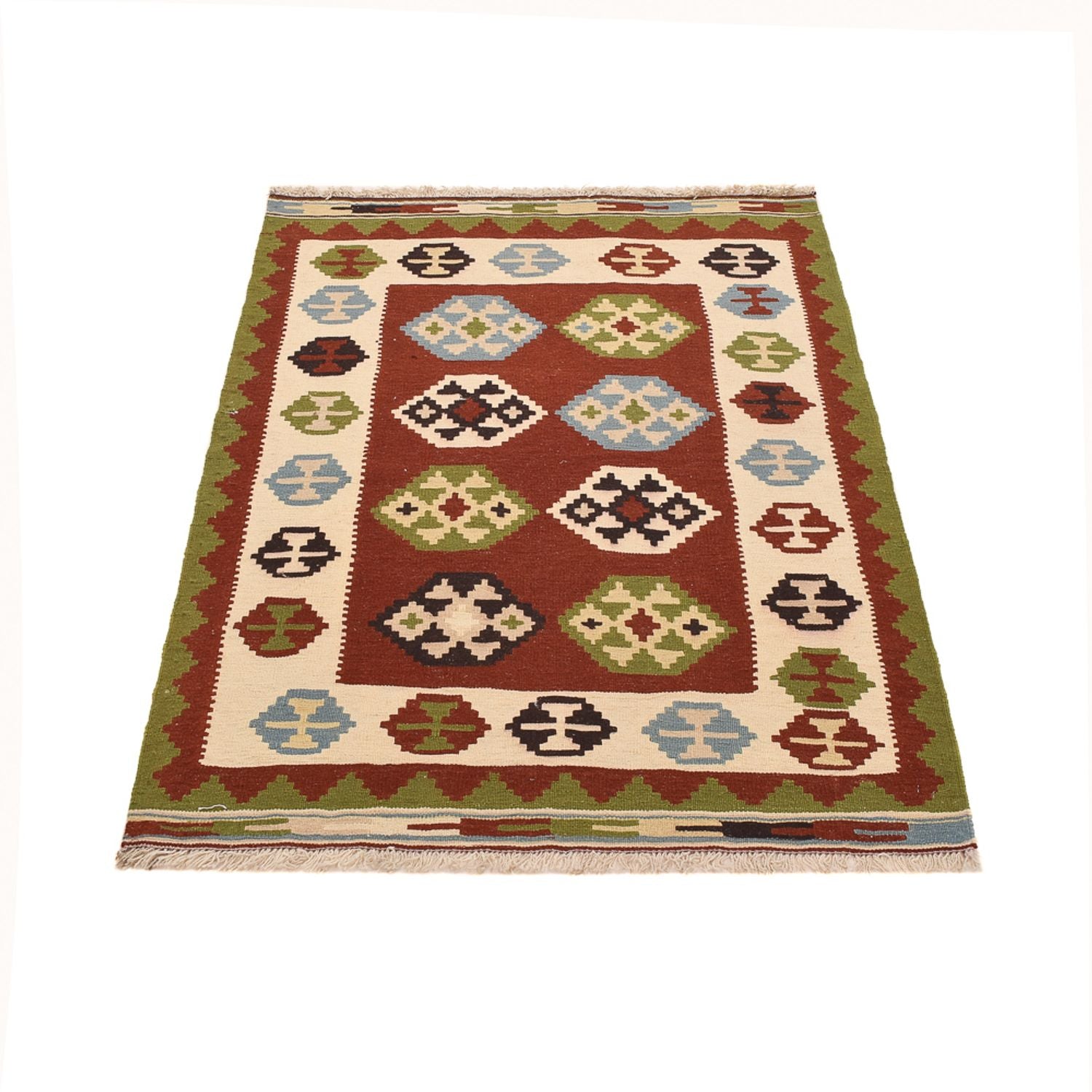 Kelim Teppich - Oriental - 146 x 103 cm - mehrfarbig