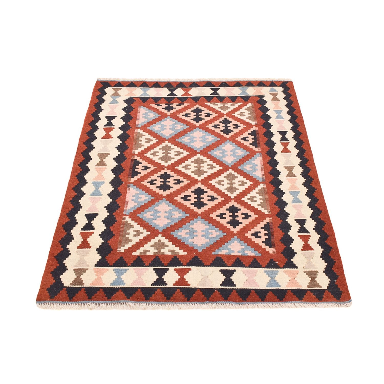 Kelim Teppich - Oriental - 146 x 102 cm - mehrfarbig