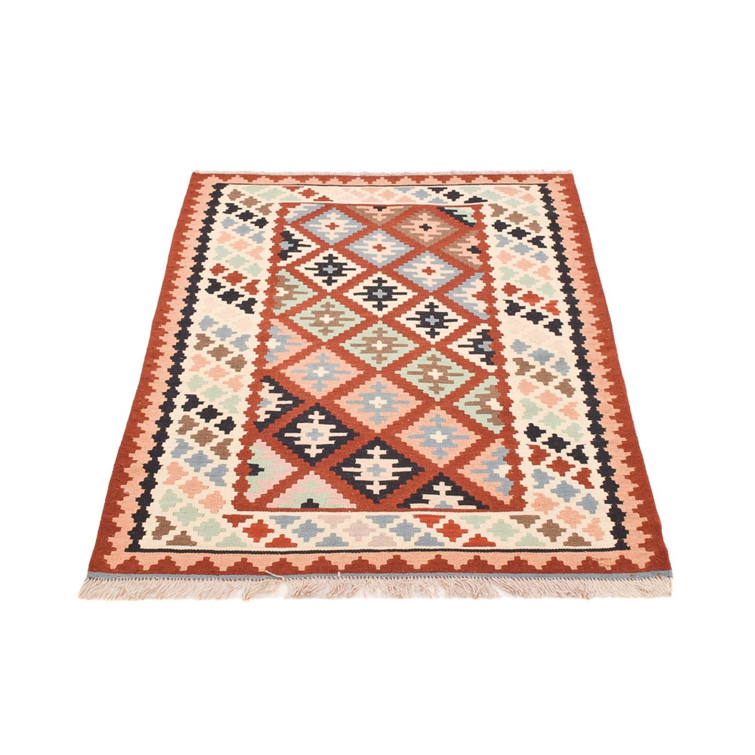 Kelim Teppich - Oriental - 145 x 102 cm - mehrfarbig