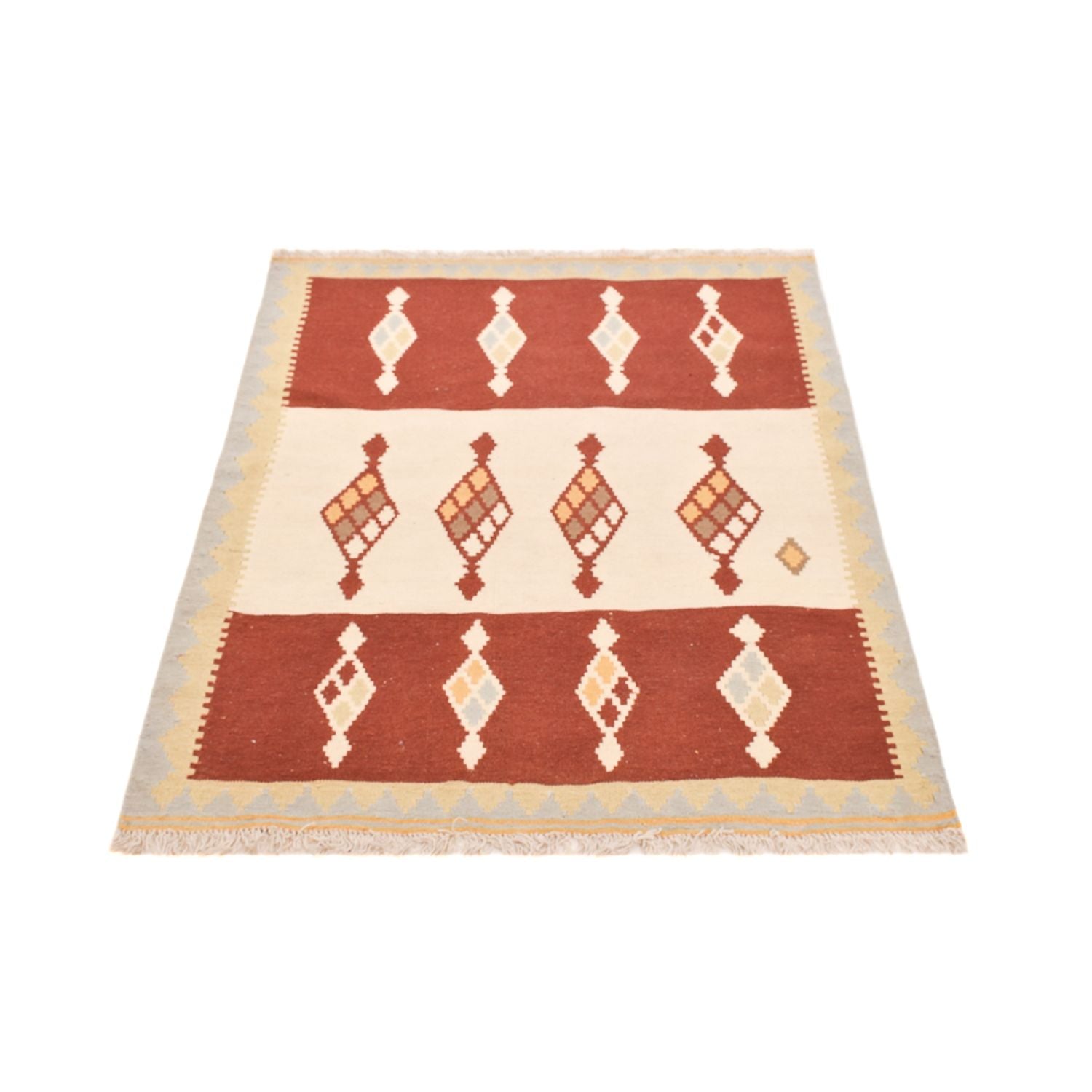 Kelim Teppich - Oriental - 150 x 106 cm - mehrfarbig