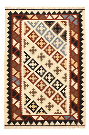 Kelim Teppich - Oriental - 146 x 100 cm - mehrfarbig