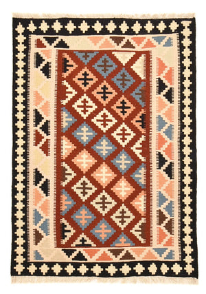 Kelim Teppich - Oriental - 148 x 106 cm - mehrfarbig