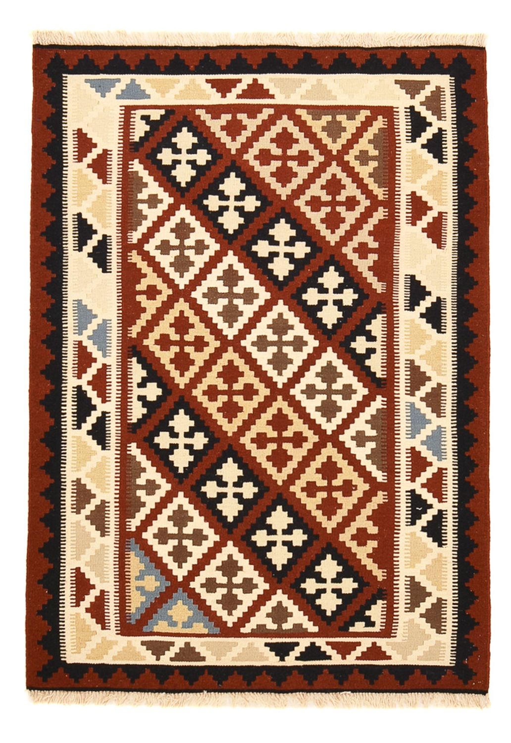 Kelim Teppich - Oriental - 143 x 102 cm - mehrfarbig