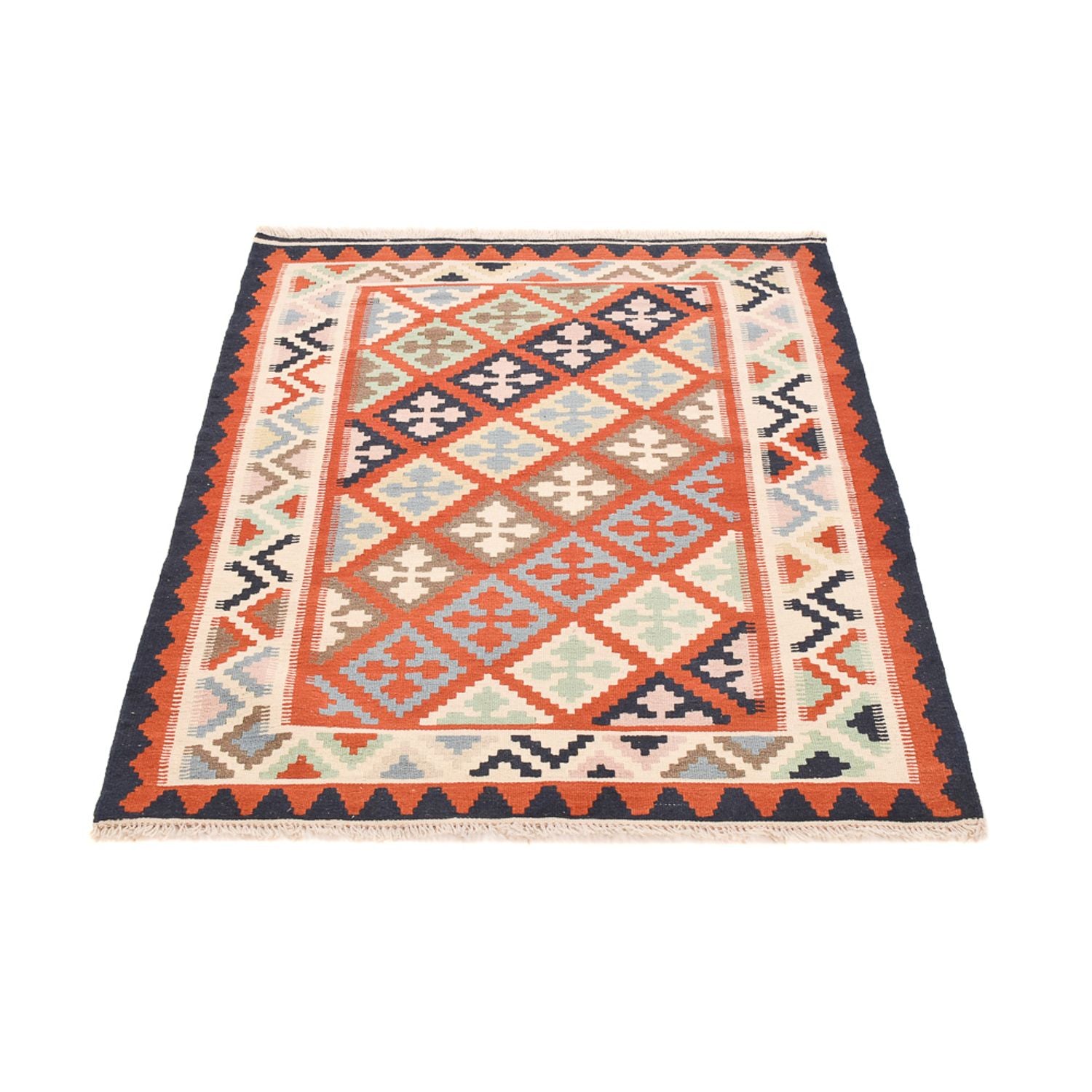 Kelim Teppich - Oriental - 142 x 107 cm - mehrfarbig