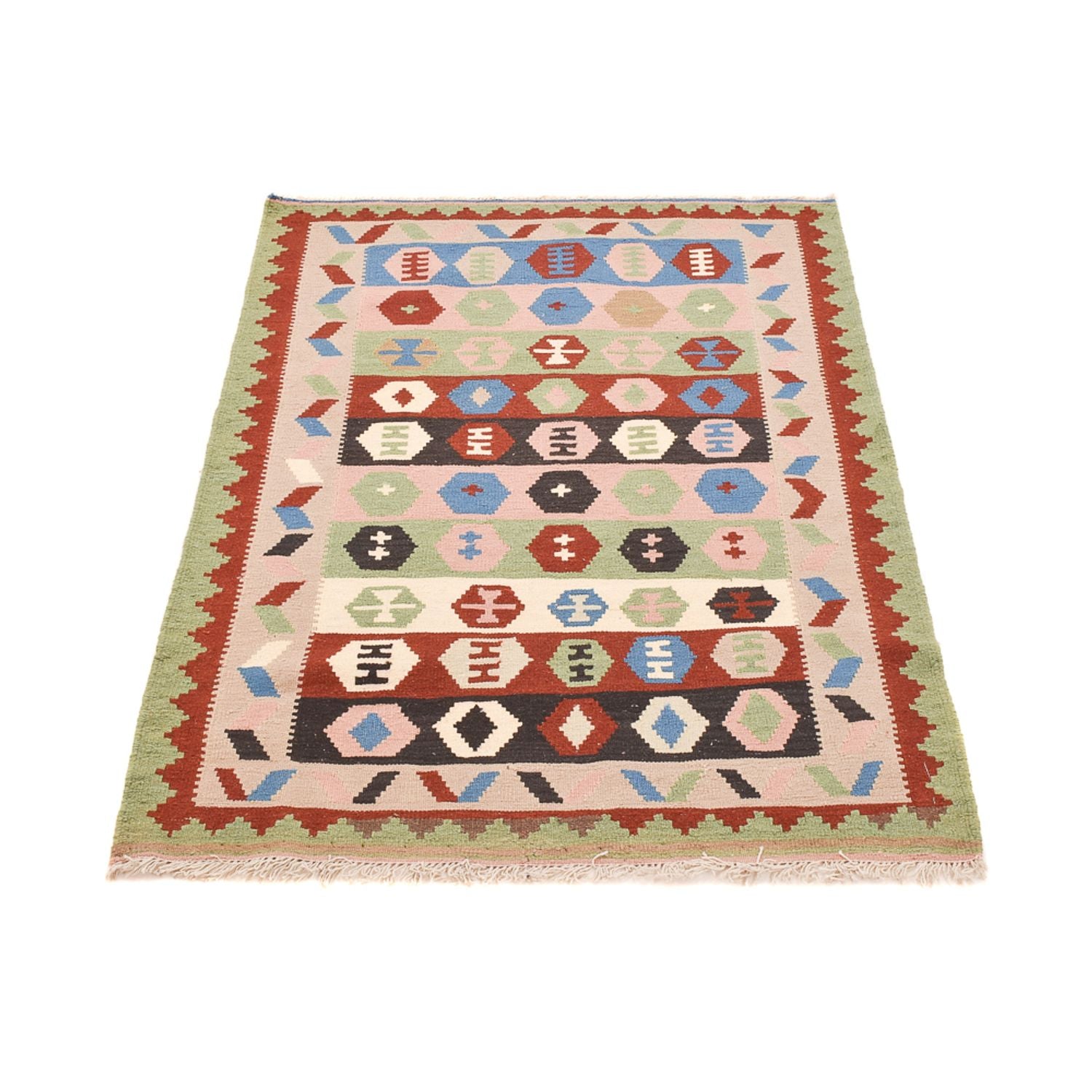 Kelim Teppich - Oriental - 150 x 107 cm - mehrfarbig
