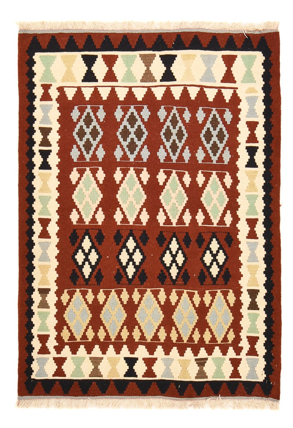 Kelim Teppich - Oriental - 144 x 103 cm - mehrfarbig