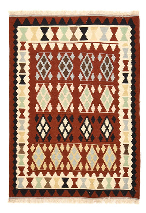 Kelim Teppich - Oriental - 144 x 103 cm - mehrfarbig