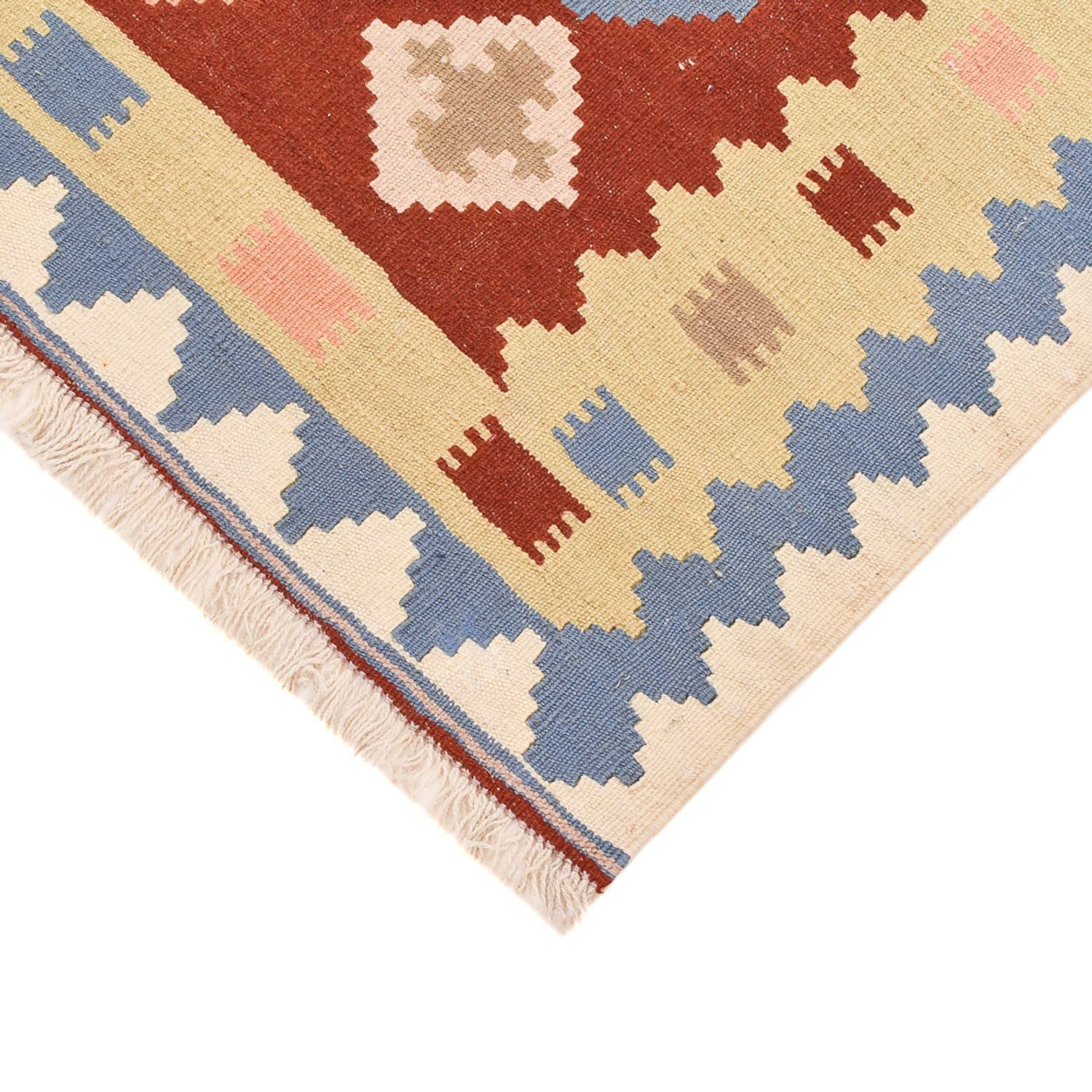Kelim Teppich - Oriental - 150 x 105 cm - mehrfarbig