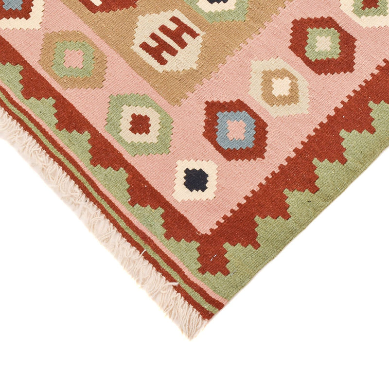 Kelim Teppich - Oriental - 138 x 110 cm - mehrfarbig