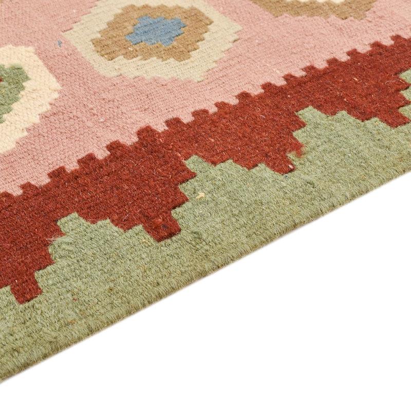 Kelim Teppich - Oriental - 138 x 110 cm - mehrfarbig