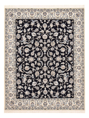 Perserteppich - Nain - Royal - 190 x 148 cm - dunkelblau