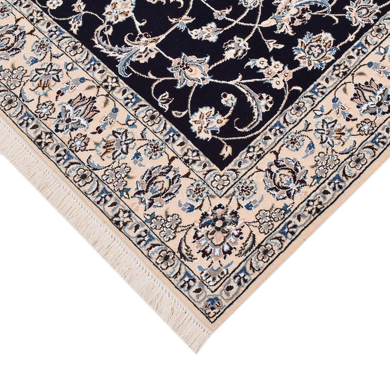 Perserteppich - Nain - Royal - 190 x 148 cm - dunkelblau