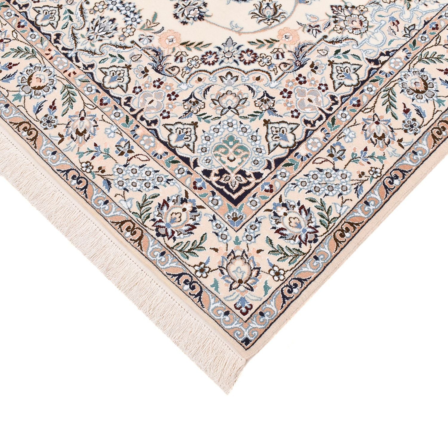 Perserteppich - Nain - Royal - 245 x 158 cm - creme