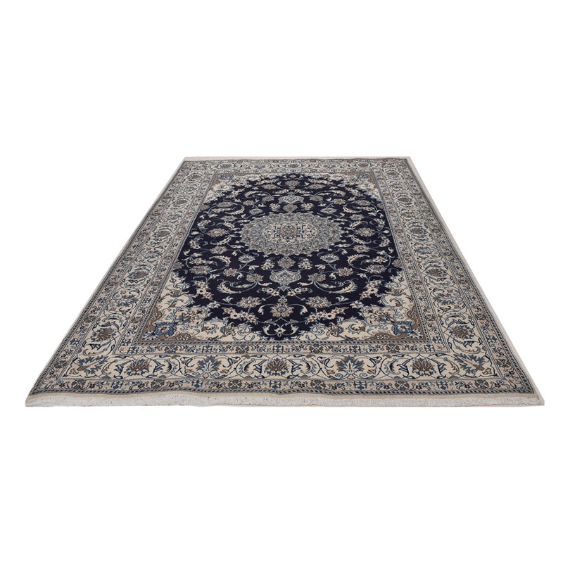 Perserteppich - Nain - 300 x 195 cm - dunkelblau