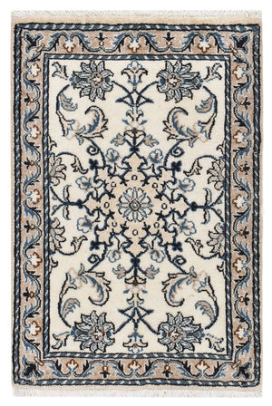 Perserteppich - Nain - 84 x 56 cm - creme