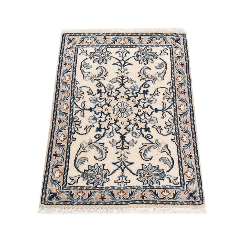 Perserteppich - Nain - 84 x 56 cm - creme