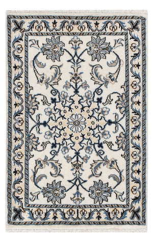 Perserteppich - Nain - 92 x 60 cm - creme