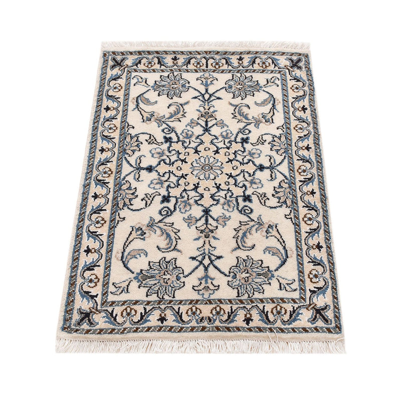 Perserteppich - Nain - 92 x 60 cm - creme
