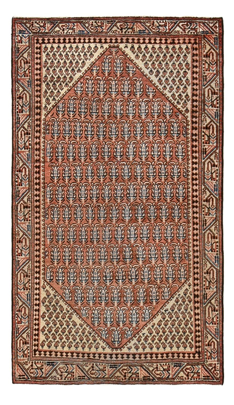 Perserteppich - Nomadic sonderform  - 197 x 113 cm - rost