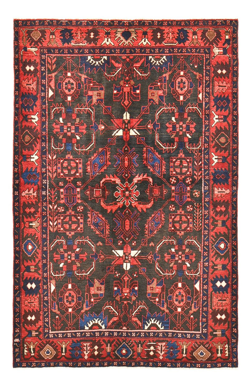 Perserteppich - Nomadic - 212 x 139 cm - rot
