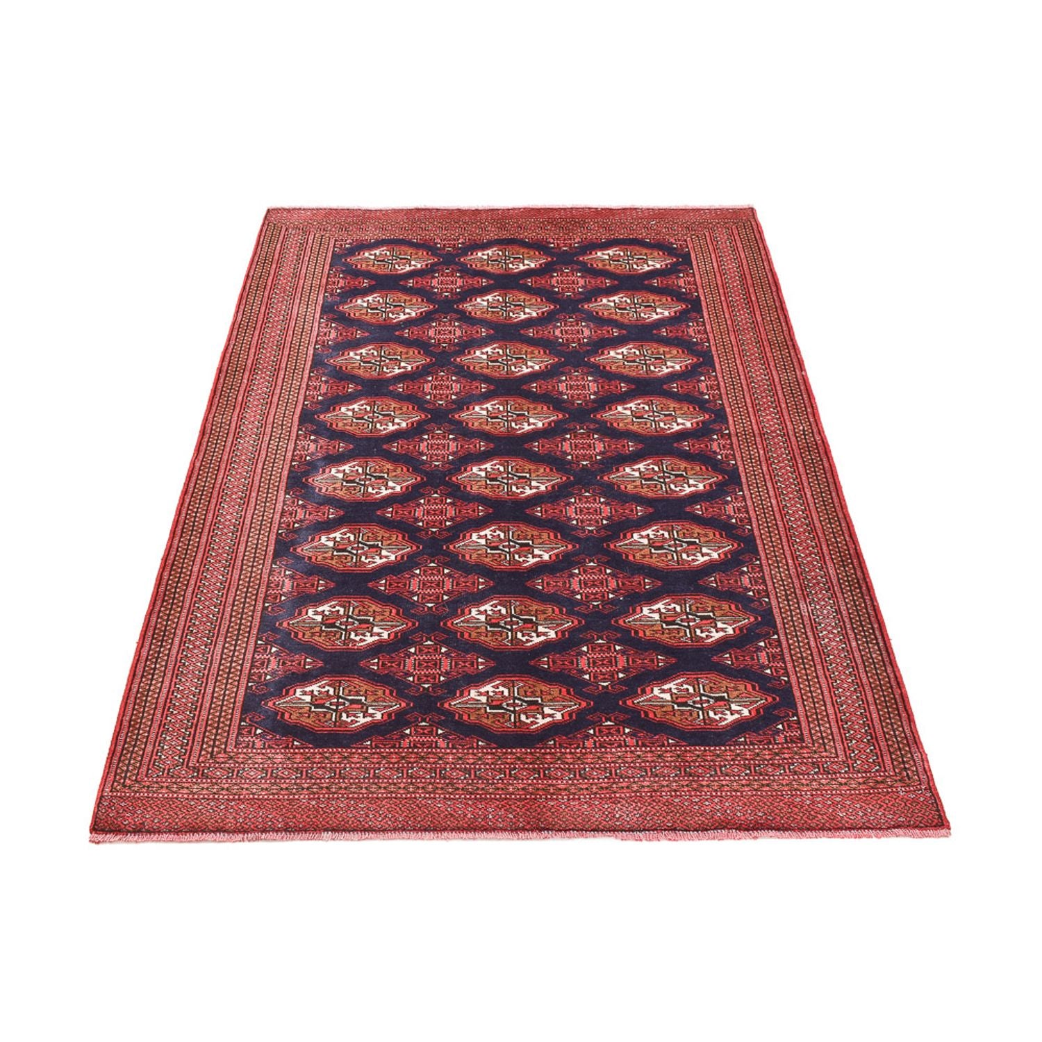 Turkaman Teppich - 190 x 129 cm - rot