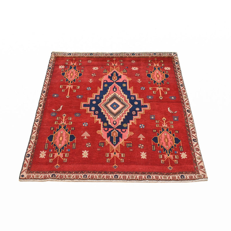 Läufer Perser - Nomadic - 129 x 107 cm - rot